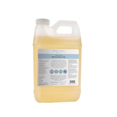 Fragrance Free Massage Oil 64oz