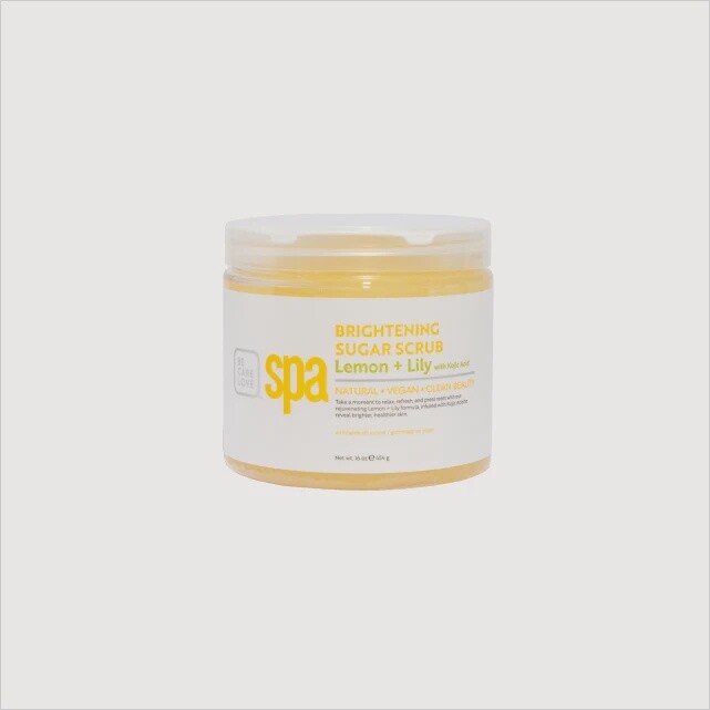 BCL SPA Sugar Scrub Lemon + Lily, Size: 16oz