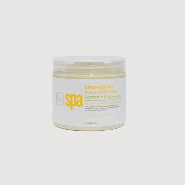 BCL SPA Moisture Mask Lemon + Lily, Size: 16oz