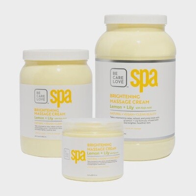 BCL SPA Massage Cream Lemon + Lily