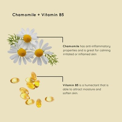 VITALUXE CALMING CHAMOMILE + VITAMIN B5 MAKEUP REMOVING CLEANSING WIPES