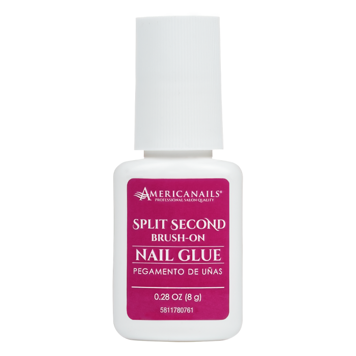 Split Second Brush-On Nail Glue 8gm