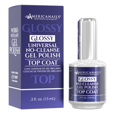 Gel Polish No-Cleanse Glossy Top Coat