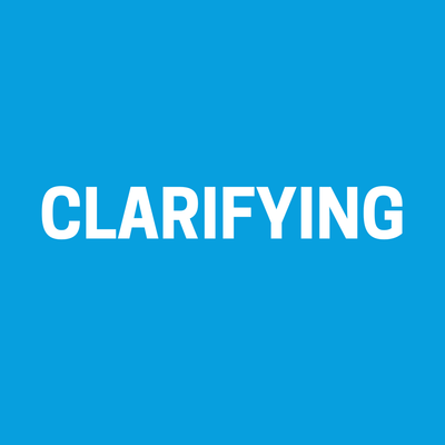 Clarifying