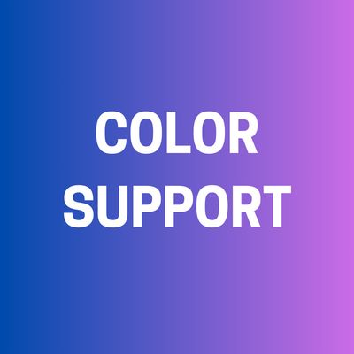 Color Support
