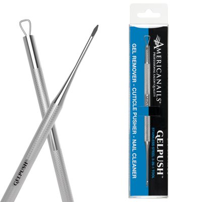 GelPush Stainless Steel 3-in-1 Tool
