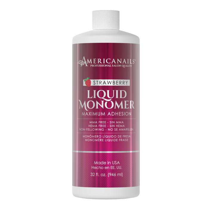 Strawberry Liquid Monomer 32oz