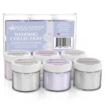 Colored Acrylic Powders | Wedding Collection Kit