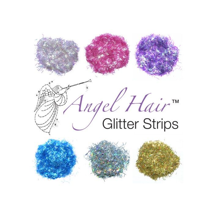 Angel Hair Glitter Strips