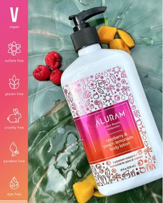 Raspberry and Peach Lemonade Body Lotion 18oz - LIMITED EDITION