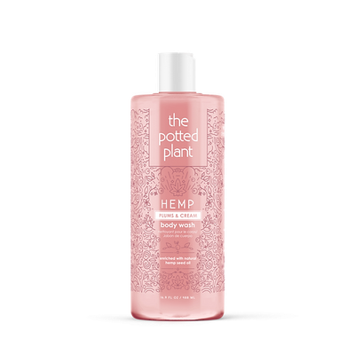 Potted Plant Plums &amp; Cream Body Wash