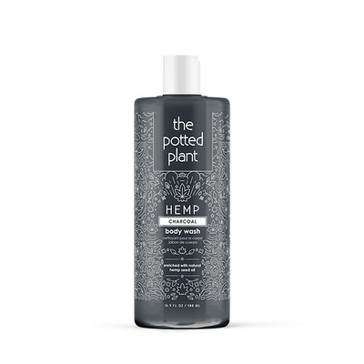 Potted Plant Charcoal Body Wash