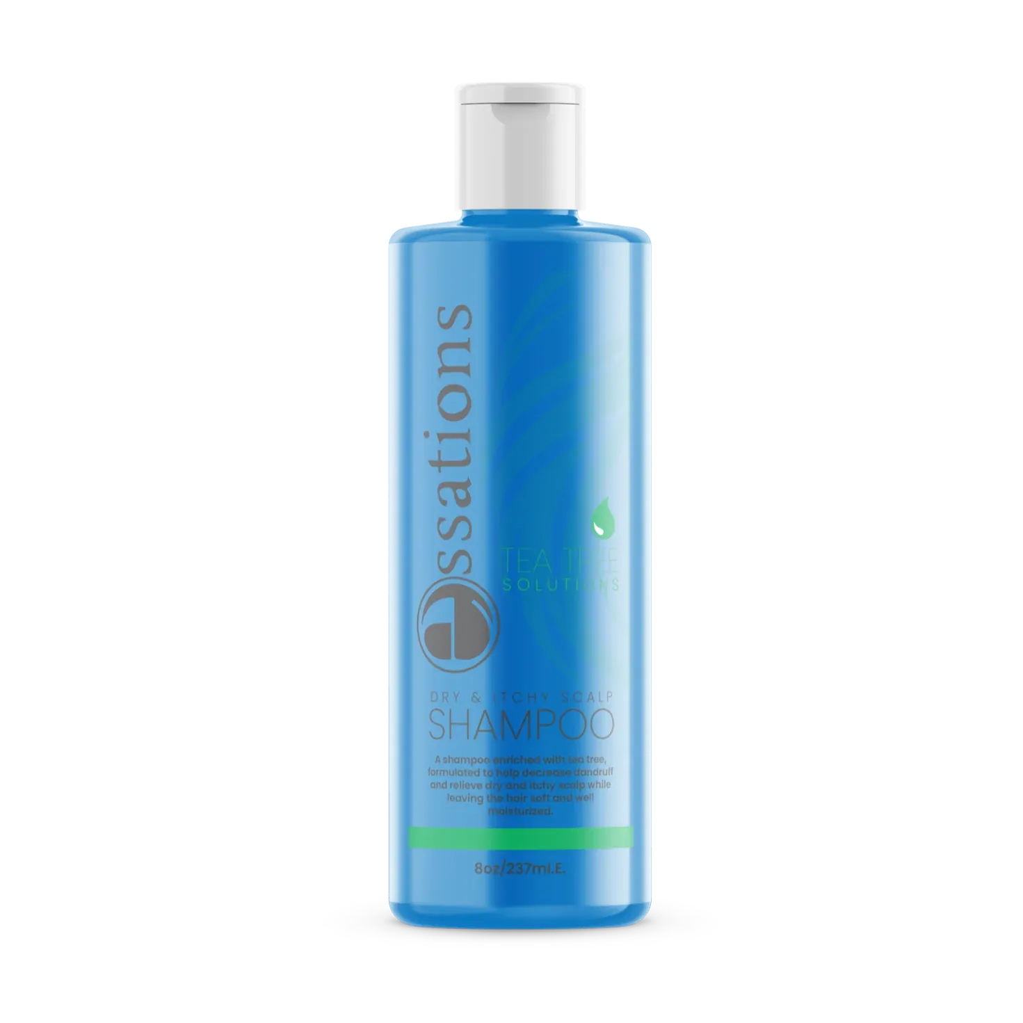 Essations Tea Tree Solutions Dry &amp; Itchy Scalp Shampoo, Size: 8oz