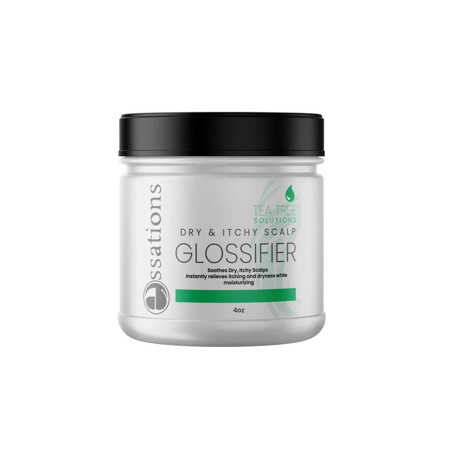Essations Tea Tree Solutions Dry &amp; Itchy Scalp Glossifier 4oz