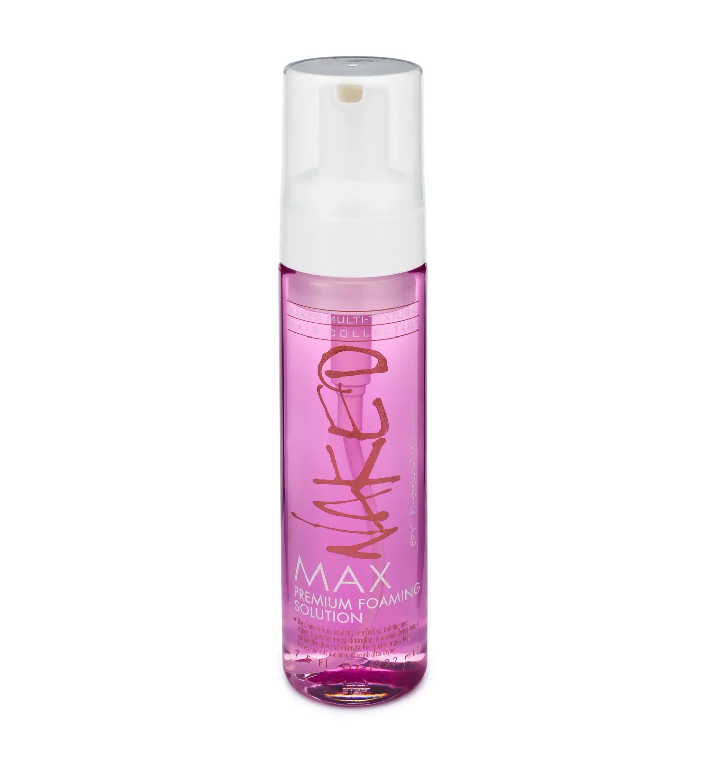 Naked Max Foaming Solution, Size: 7.5oz