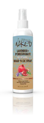 Lavender + Pomegranate Refreshing Braid 'N Loc Spray 8oz