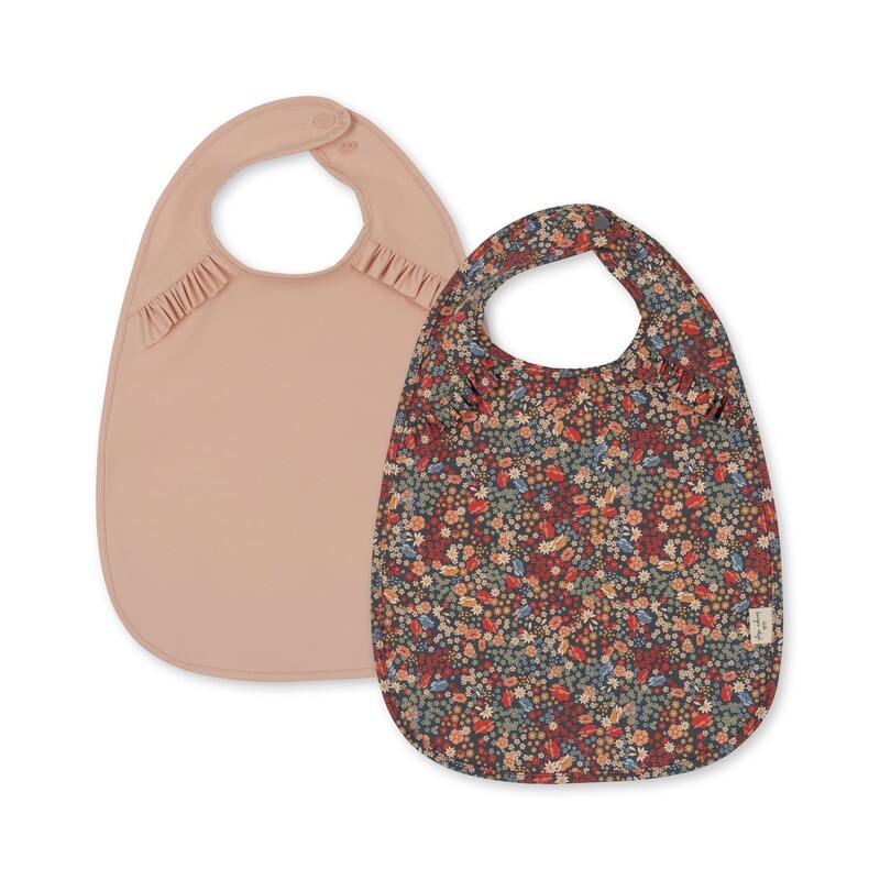 Konges Sløjd 2 Pack Dinner Bib KS5810 Viletta Blue