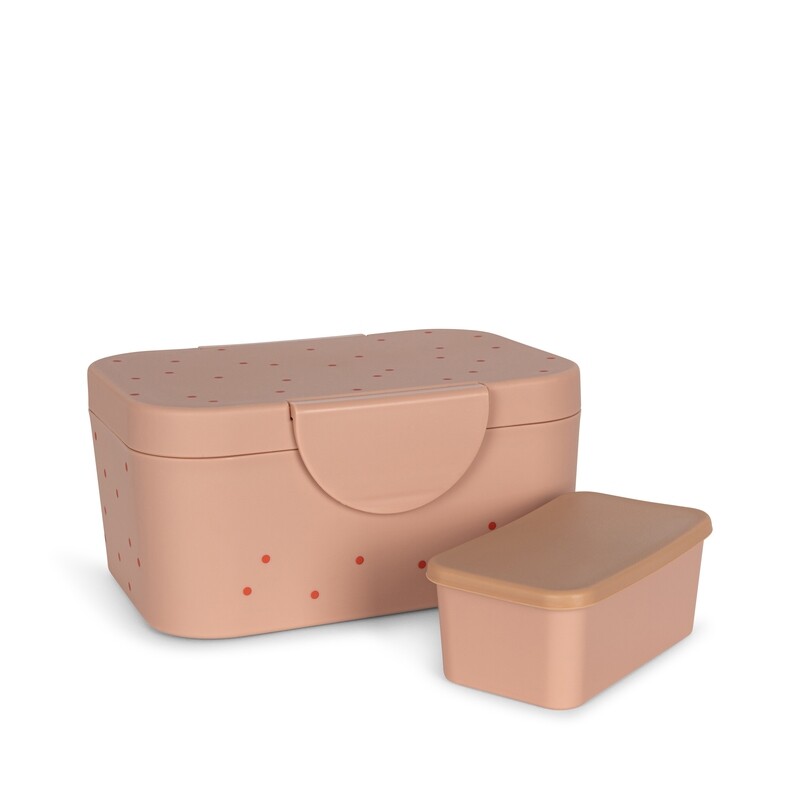 Konges Sløjd Lunch Box KS3173 Clay Dot One Size, Farbe: Clay Dot