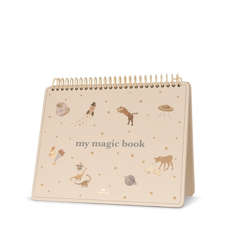 Konges Sløjd My Magic Book Reusable Coloring Book KS6025 Sleet One Size
