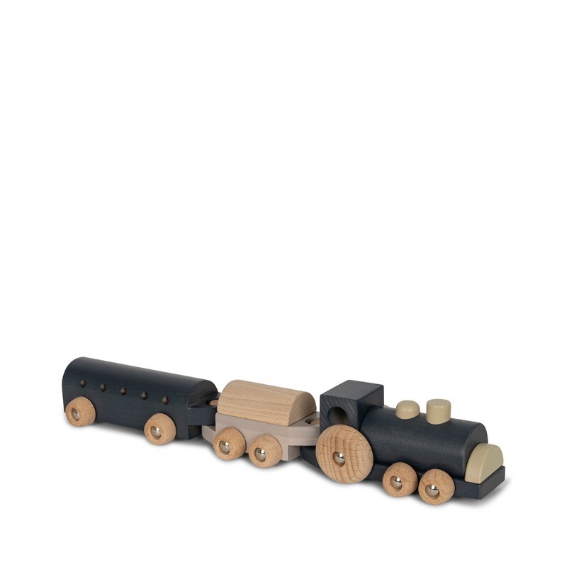 Konges Sløjd Wooden Train FSC KS6204 Blue One Size