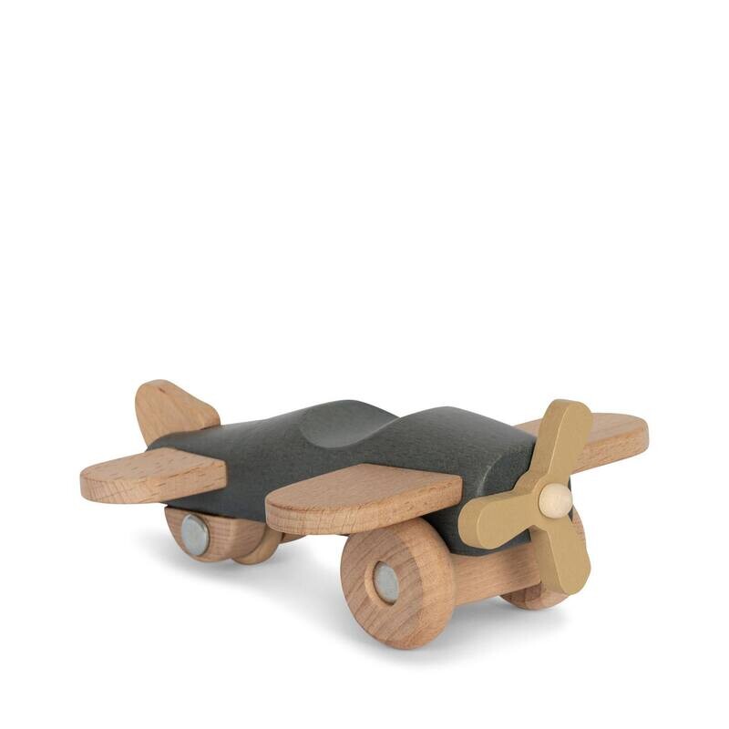 Konges Sløjd Wood Aiplane FSC KS6192 Blue One Size 3Y+