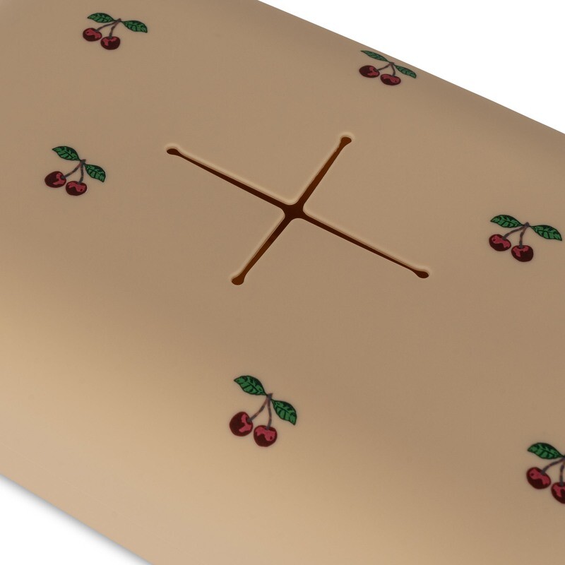 Konges Sløjd Wet Wipes Cover Print KS4113 Cherry One Size