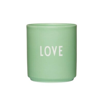 Design Letters Favourite Cup Love Green Bright