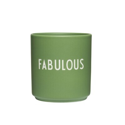 Design Letters Favourite Cup Fabulous Green