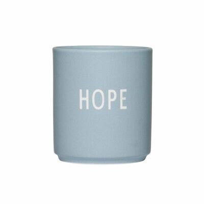 Design Letters Favourite Cup Hope Blue