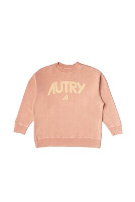 Autry Sweatshirt Amour Woman SWMW 448N Rose