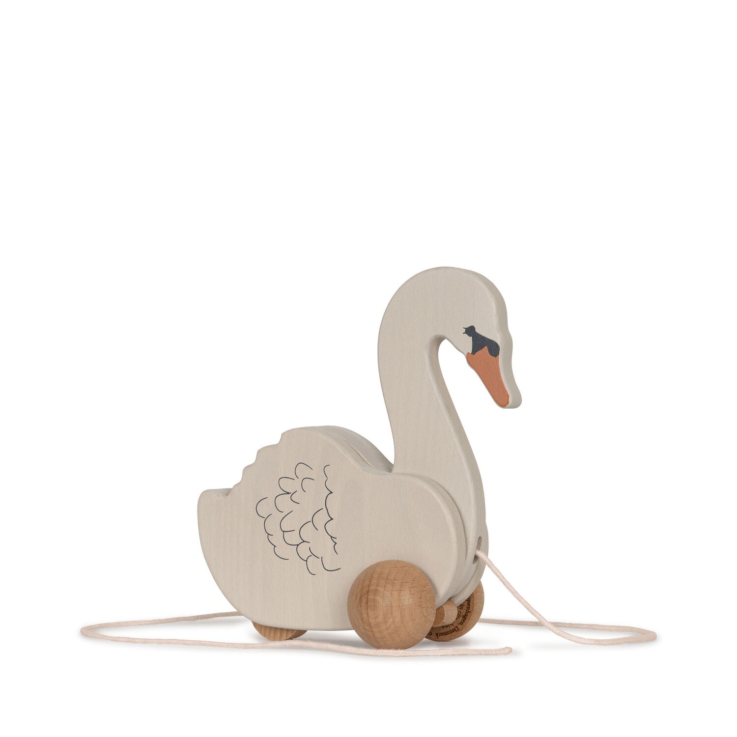 Konges Sløjd Wooden Pull Swan KS6524 Swan