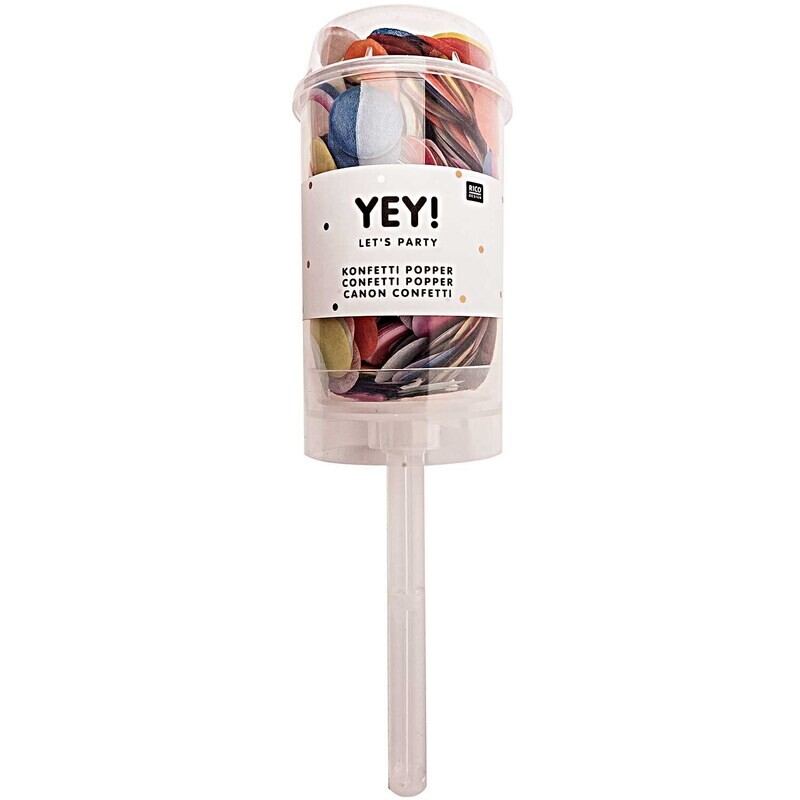 Rico Design Yey! Let´s Party Konfetti Popper Mix 8g
