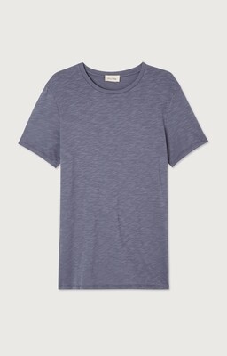 American Vintage Man T-Shirt Bysapick MBYSA18B Purple Grey
