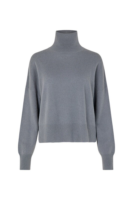 Samsøe Samsøe Nola Turtleneck 6304 Iron Gate, Farbe: Iron Gate, Größe: XS