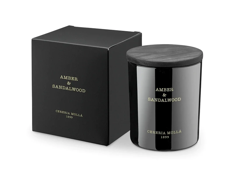 Cereria Mollá 1899 Amber &amp; Sandalwood 230g 50Std.