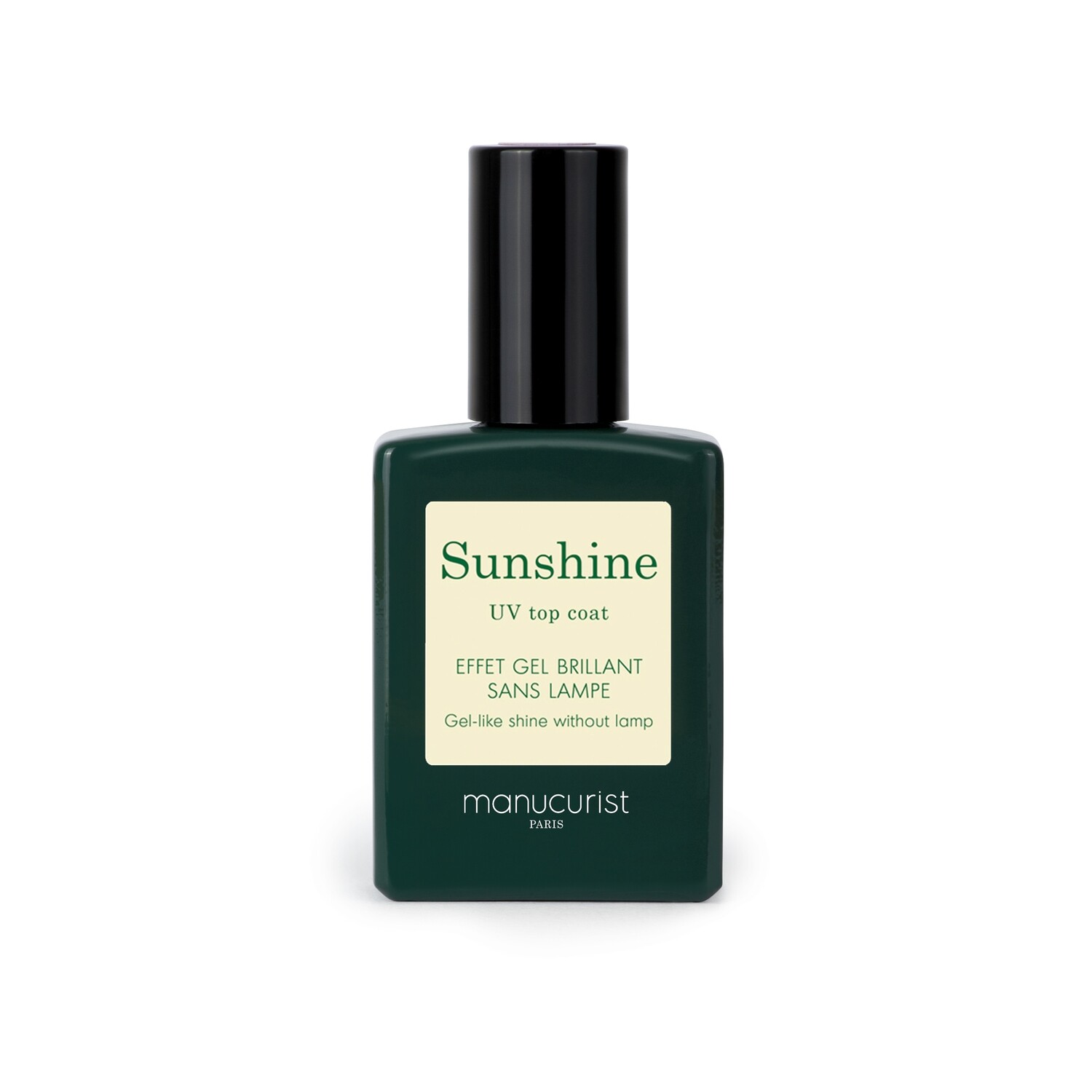 Manucurist Paris Nagellack Natural UV Top Coat - Überlack Sunshine 15ml