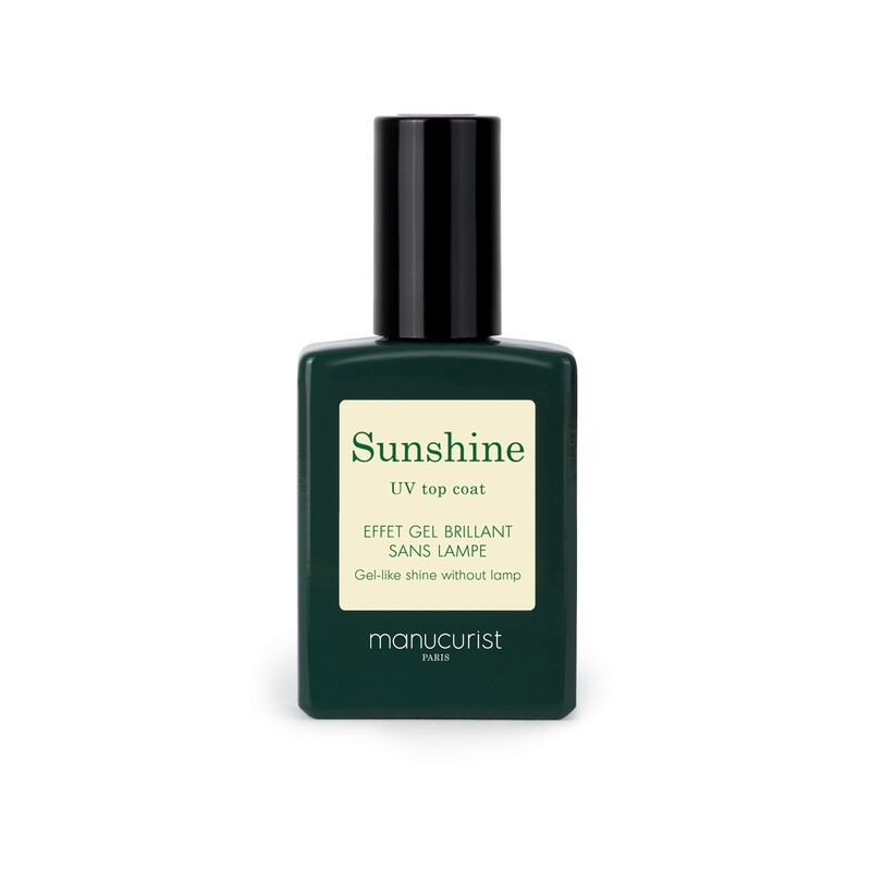 Manucurist Paris Nagellack Natural UV Top Coat - Überlack Sunshine 15ml