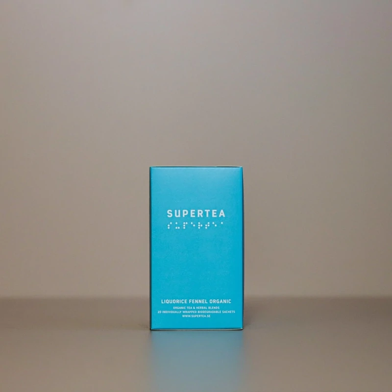 Supertea Liquorice Fennel Digest Organic Tee