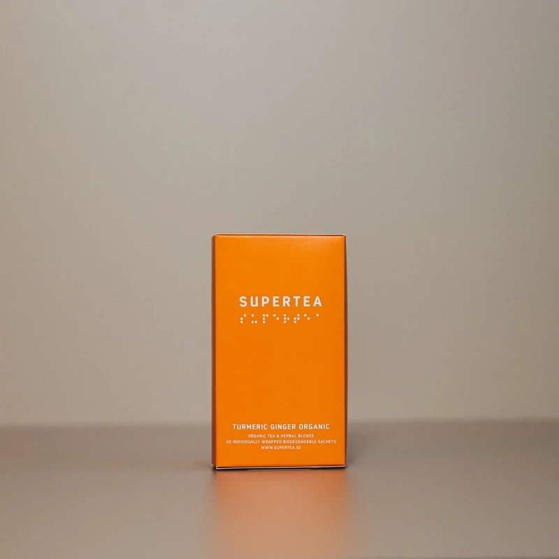 Supertea Turmeric Ginger Organic Tee