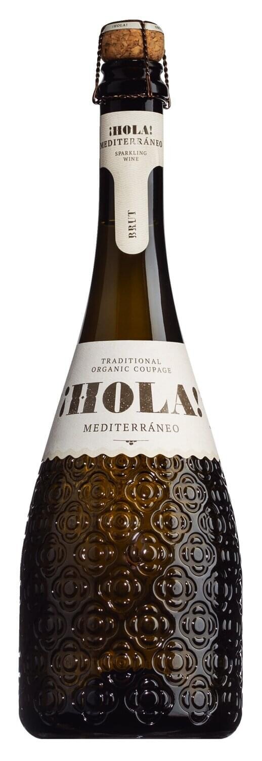Barcelona Brands Hola Mediterráneo Brut Bio Schaumwein 75cl 8,5%vol.