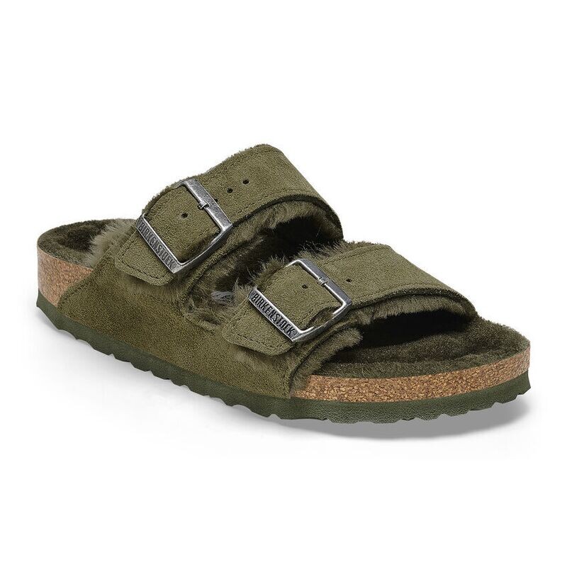 Birkenstock Arizona Shearling 1025666 Thyme Regular Fit