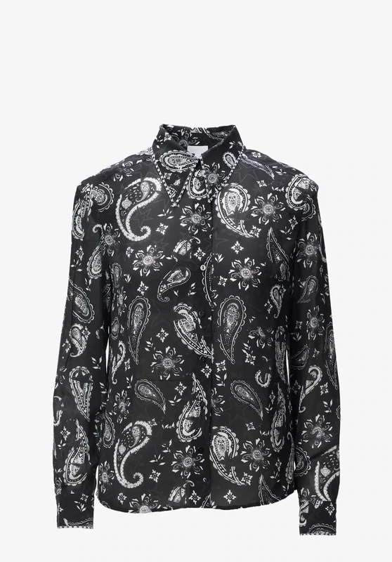 Lala Berlin Blouse Blix Paisley Stars