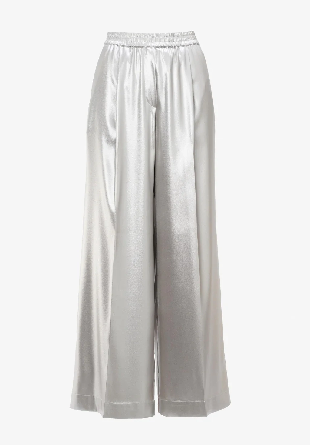 Lala Berlin Pants Perilla 2231-WO-1001 Silver Gloss, Größe: XS