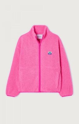 American Vintage Women Jacket Hoktown HOK16C Acid Pink Melange