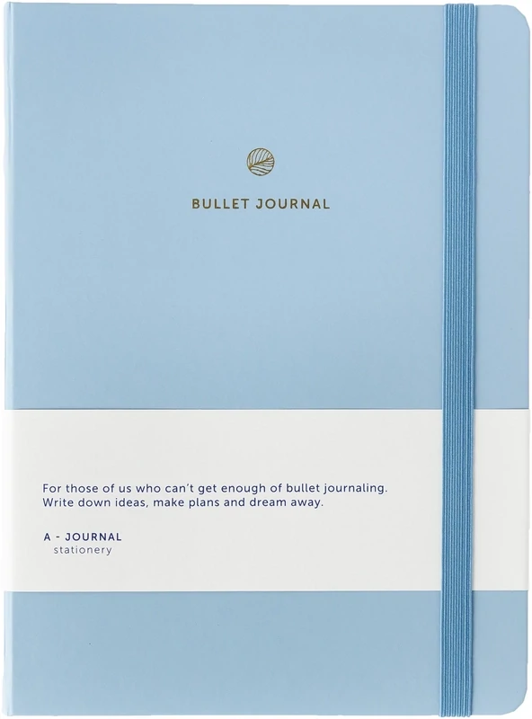 A-Journal Bullet Journal Hellblau