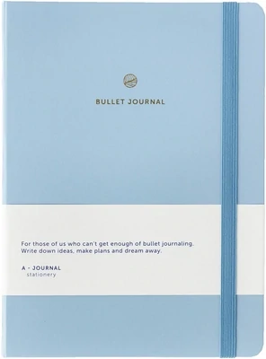 A-Journal Bullet Journal Hellblau
