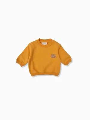 Famvibes Hey Baby Sweatshirt BA1265PRT Orange