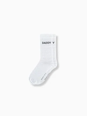 Famvibes Socken Daddy Weiß