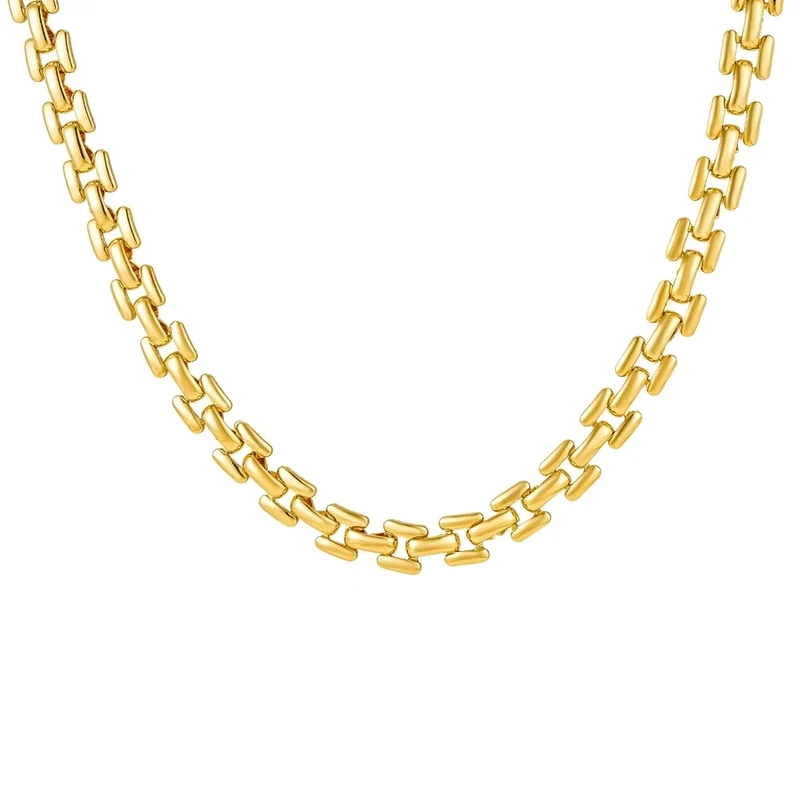 Atelier Brandlinger Halskette Memphis Gold