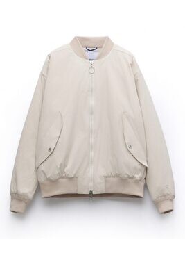 Embassy of Bricks and Logs Dover Bomber Jacket 24131613-3 Pale Sand